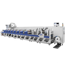 Top Unit Type ZJR-350 Flexographic Printer  Flexo Printing Machine For Roll Material